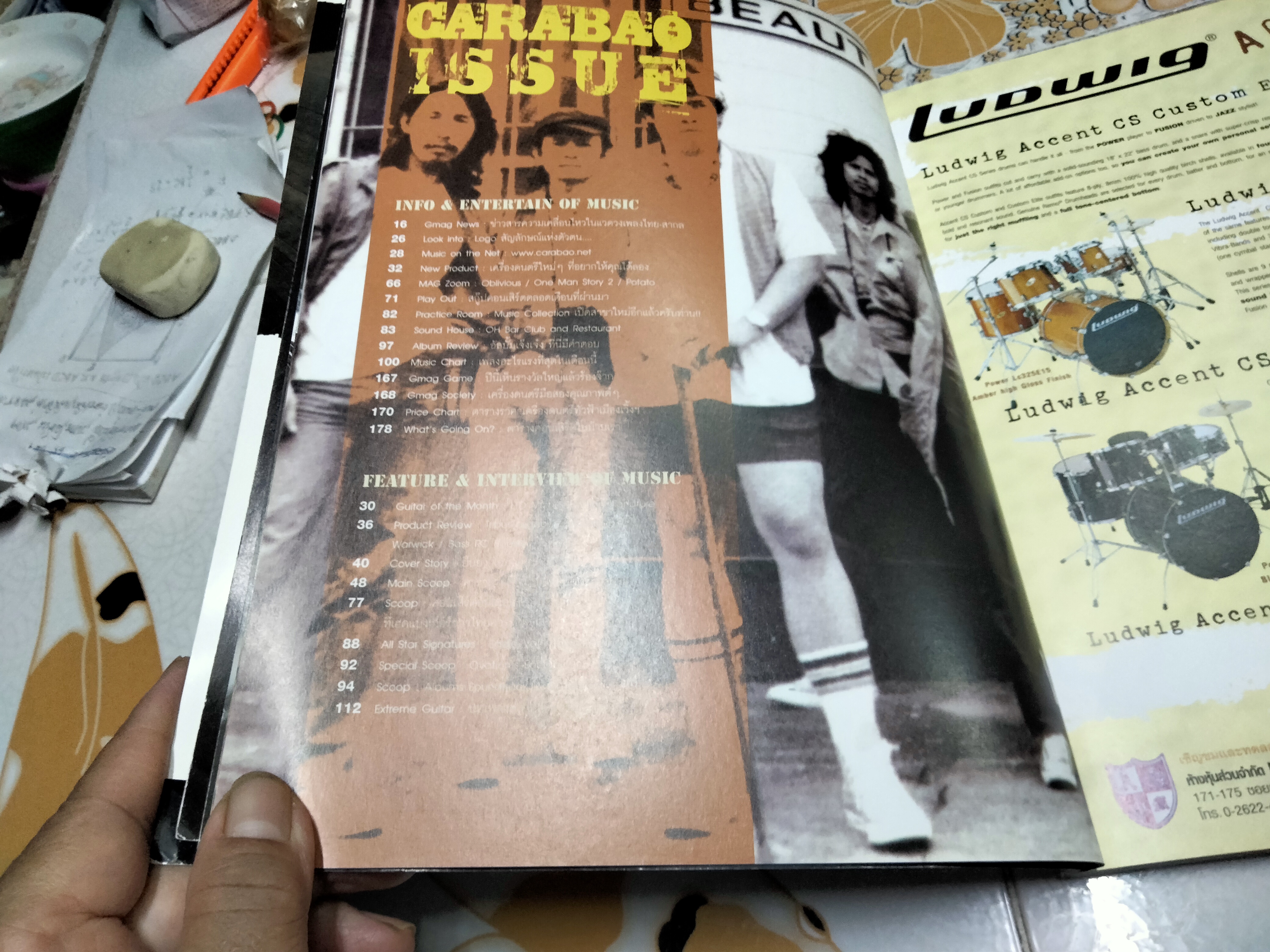 The Guitar Mag ปก แอ๊ด คาราบาว - จดหมายเหตุควายสยาม