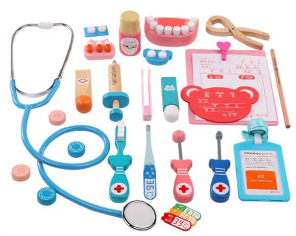 ของเล่นไม้ set หมอฟัน