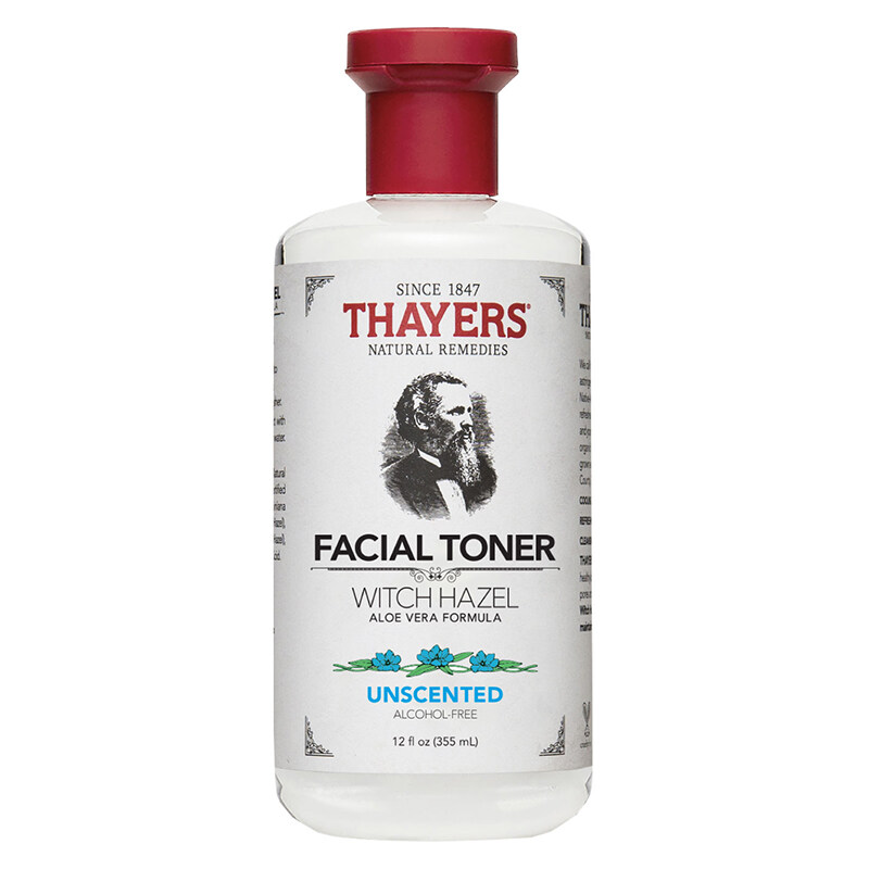 [ฉลากไทย] Thayers Witch Hazel Aloe Vera Formula Alcohol-Free Toner Unscented 355ml. ผลิตภัณฑ์โทนเนอร์ เทเยอร์