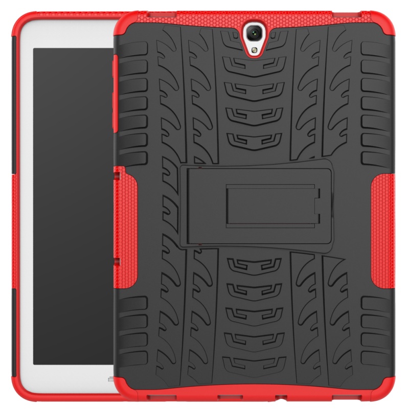 เคส Samsung Galaxy Tab S3 9.7นิ้ว Kickstand PC + TPU Hybrid กันกระแทกสีสันสวยงาม