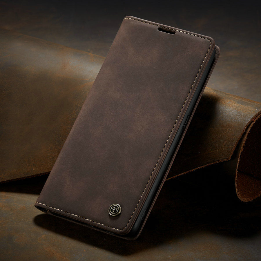 Case Samsung Galaxy A72 / A72 5G#เคสฝาพับหนังกระเป๋าสตางค์ CASEME Auto-absorbed Leather Wallet