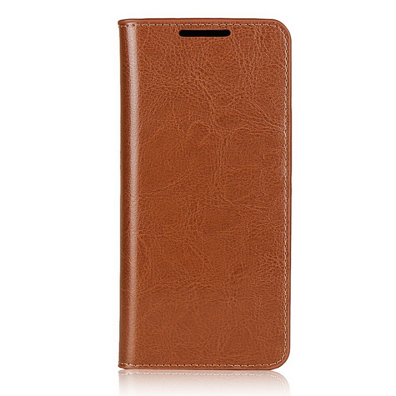 Case Samsung Galaxy S20 FE/S20 FE 5G #เคสฝาพับหนังแท้แบบกระเป๋าสตางค์คุณภาพดี Crazy Horse Genuine Leather Cover