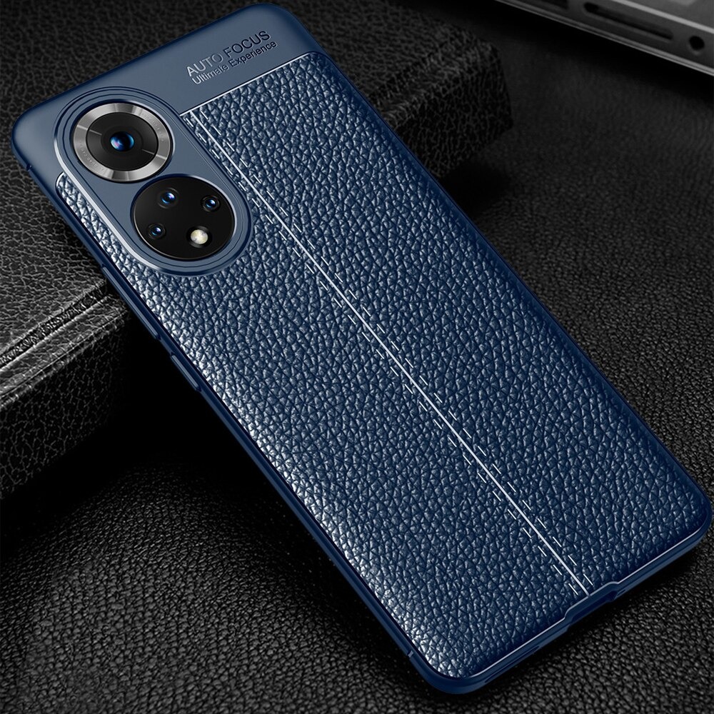 Case Huawei Nova 9#เคสฝาหลัง TPU ผิวลิ้นจี่ช่วยป้องกันลายนิ้วมือและกันลื่นได้ดี
