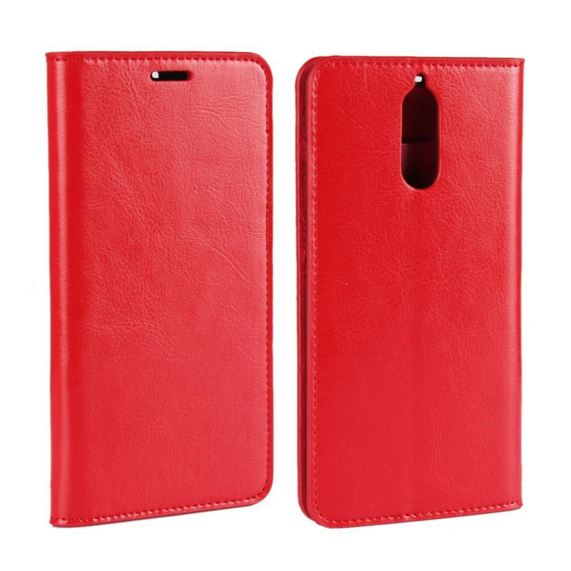 Case Huawei Mate 9 Pro #เคสฝาพับหนังแท้แบบกระเป๋าสตางค์คุณภาพดี Crazy Horse Genuine Leather Cover