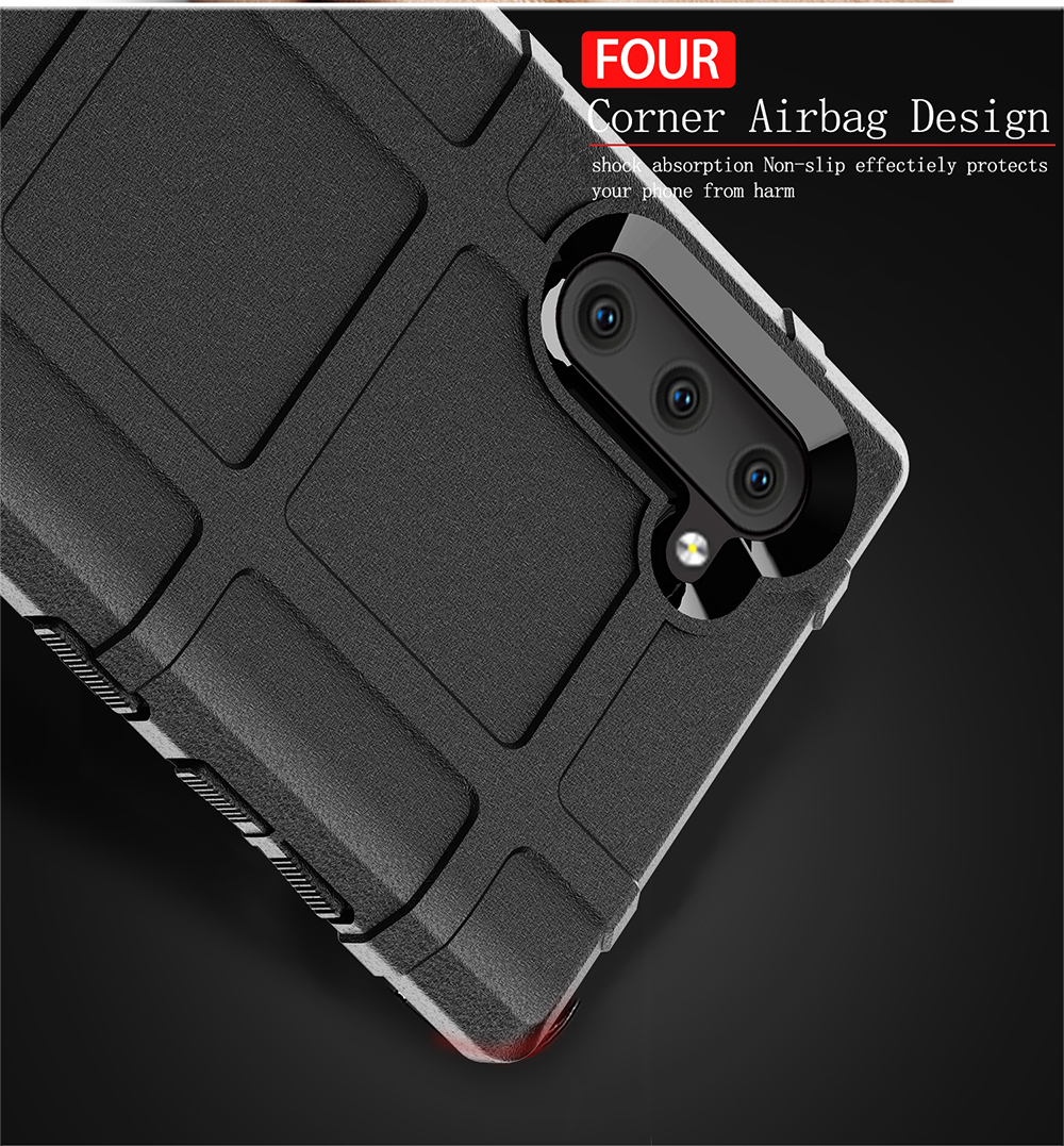 Case Samsung Galaxy Note 10 #เคสฝาหลัง Rugged Shield Series Soft Silicone Shock Absorption Matte กันกระแทก