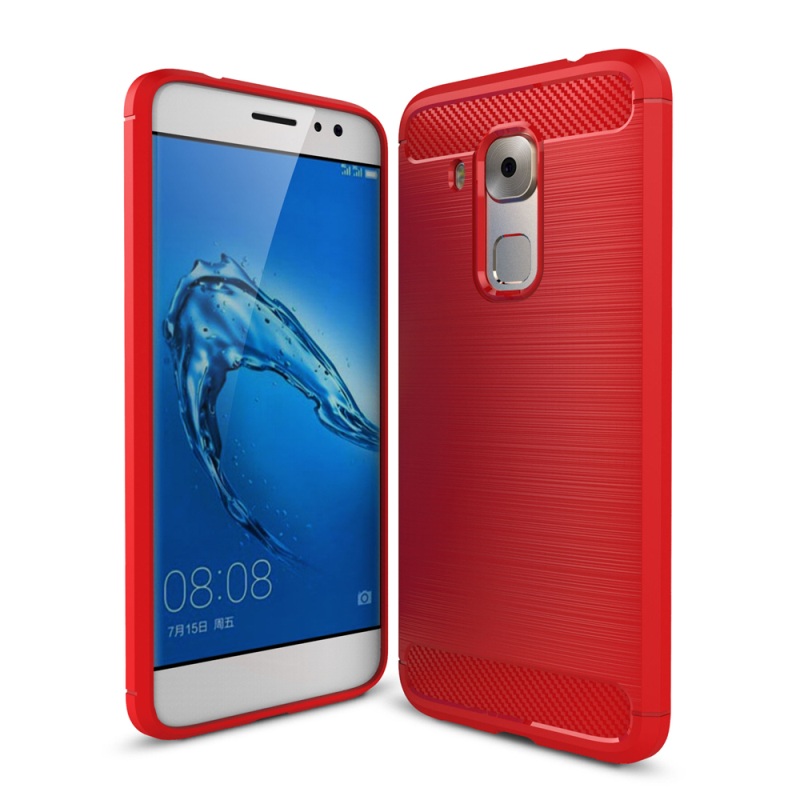 เคส Huawei Nova Plus เคสฝาหลัง TPU นิ่ม คาร์บอนไฟเบอร์