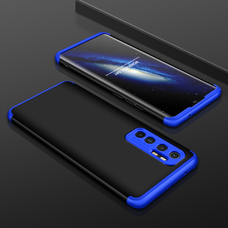เคส Xiaomi Mi Note 10 Lite #เคสฝาหลังพลาสติกแข็ง Detachable All-wrapped Matte แยกชิ้นได้