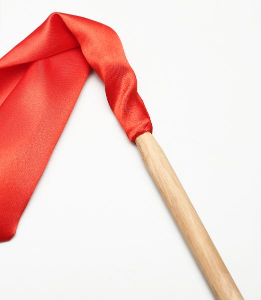 พัดฟ้อนรำจีนริบบิ้นผ้าไหม 秧歌绸带舞蹈绸子 Yangko Ribbon Silk Dance