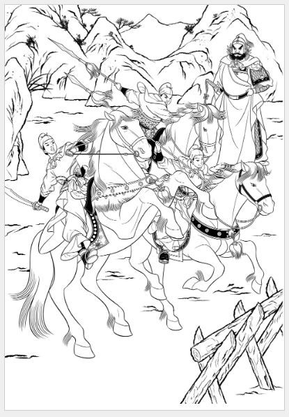 หนังสืออ่านนอกเวลาภาษาจีน: เรื่องฮวามู่หลาน (ระดับ 1) 学汉语分级读物（第1级）民间故事：花木兰 Chinese Folktales-Chinese Graded Readers (Level 1): Hua Mulan