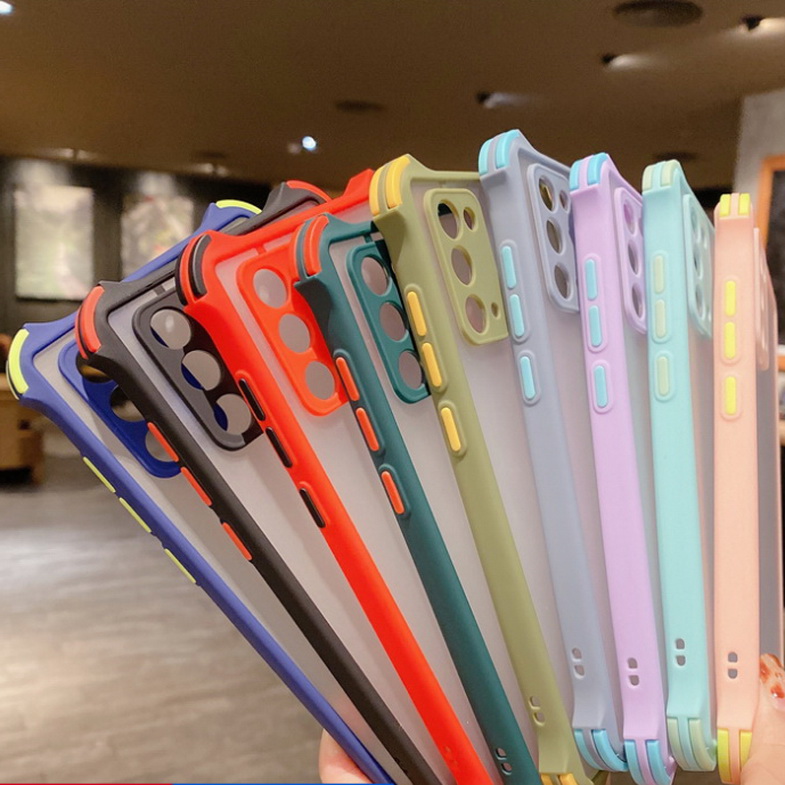 เคส OPPO Reno 5 / Reno 5 5G #เคสฝาหลังขอบซิลิโคนิ่ม Fashion Color Liquid Frame Anti-fall Phone Case