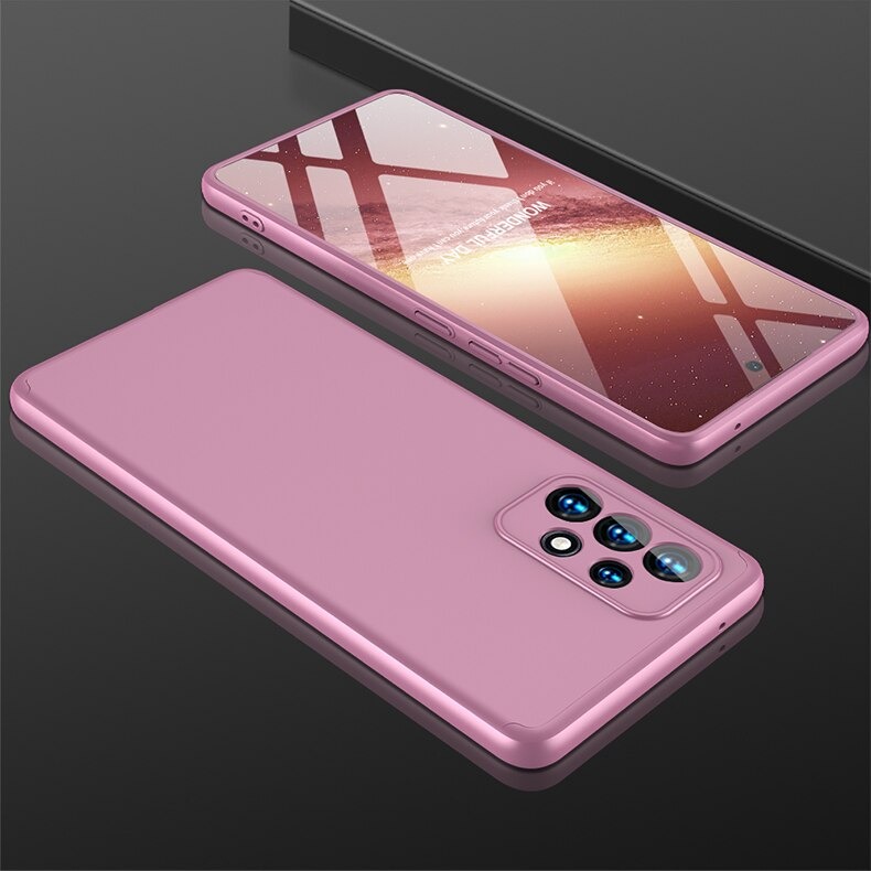 เคส Samsung Galaxy A53 5G #เคสฝาหลังพลาสติกแข็ง Detachable All-wrapped Matte แยกชิ้นได้