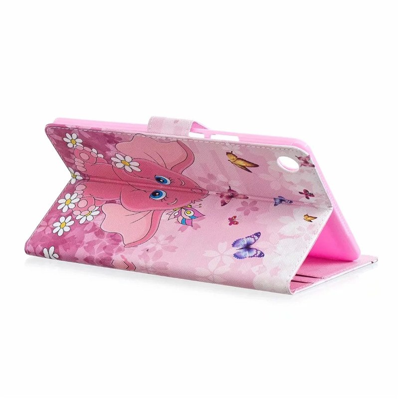เคส Huawei MediaPad M5 (8.4 นิ้ว) #เคสฝาพับหนัง PU รูปแบบการพิมพ์ลายน่ารักๆ