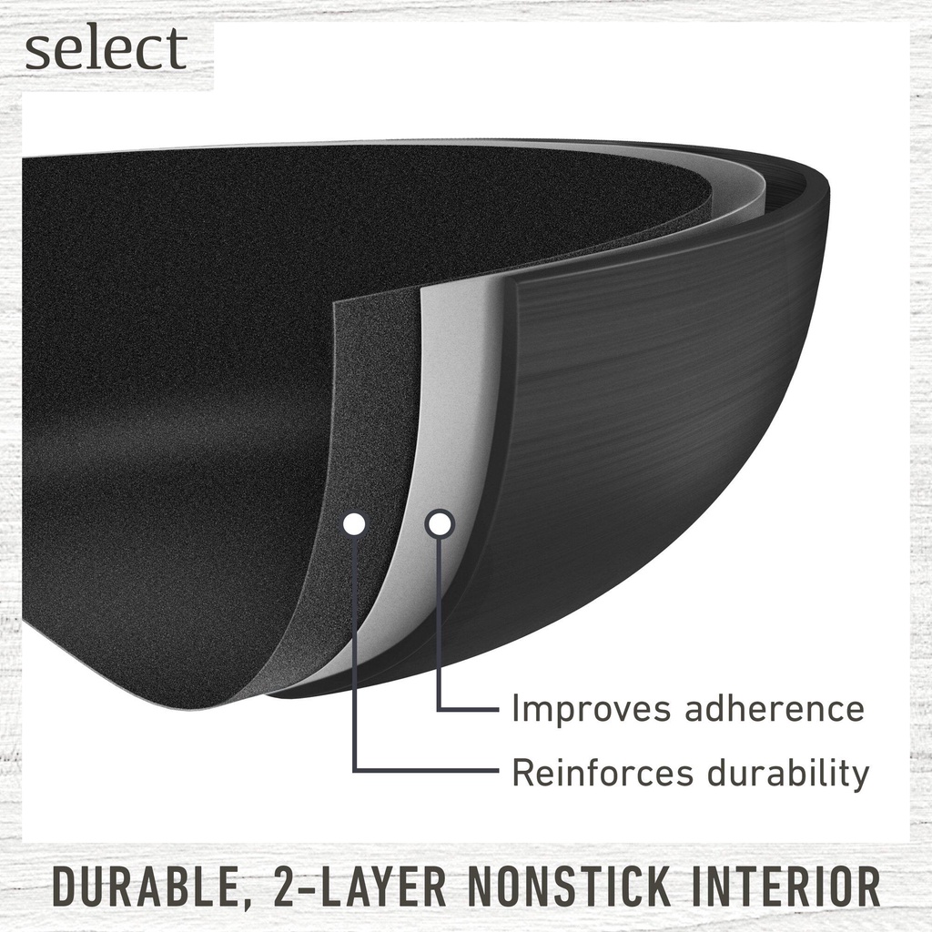 (Pre Order) Calphalon® Hard-Anodized Nonstick 2.5-Quart Sauce Pan with Cover คาลฟาลอน กระทะซอสพร้อมฝา เคลือบนอนสติ๊ก