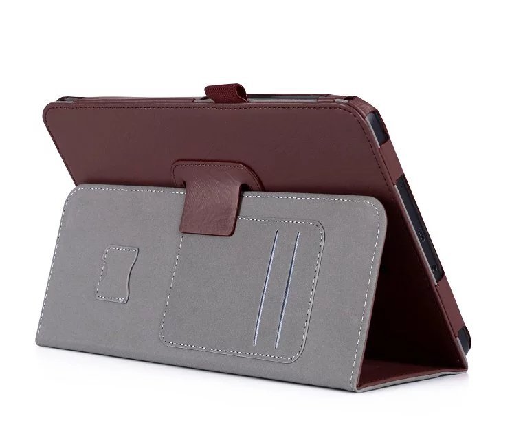 Case Samsung Galaxy Tab A 10.1 2016 #เคสฝาพับหนัง PU คุณภาพดีมีที่สวมนิ้ว ราคาเบาๆสบายกระเป๋า