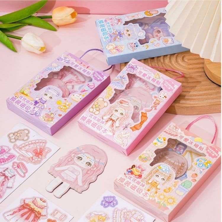 ตุ๊กตาแต่งตัวแบบแม่เหล็ก