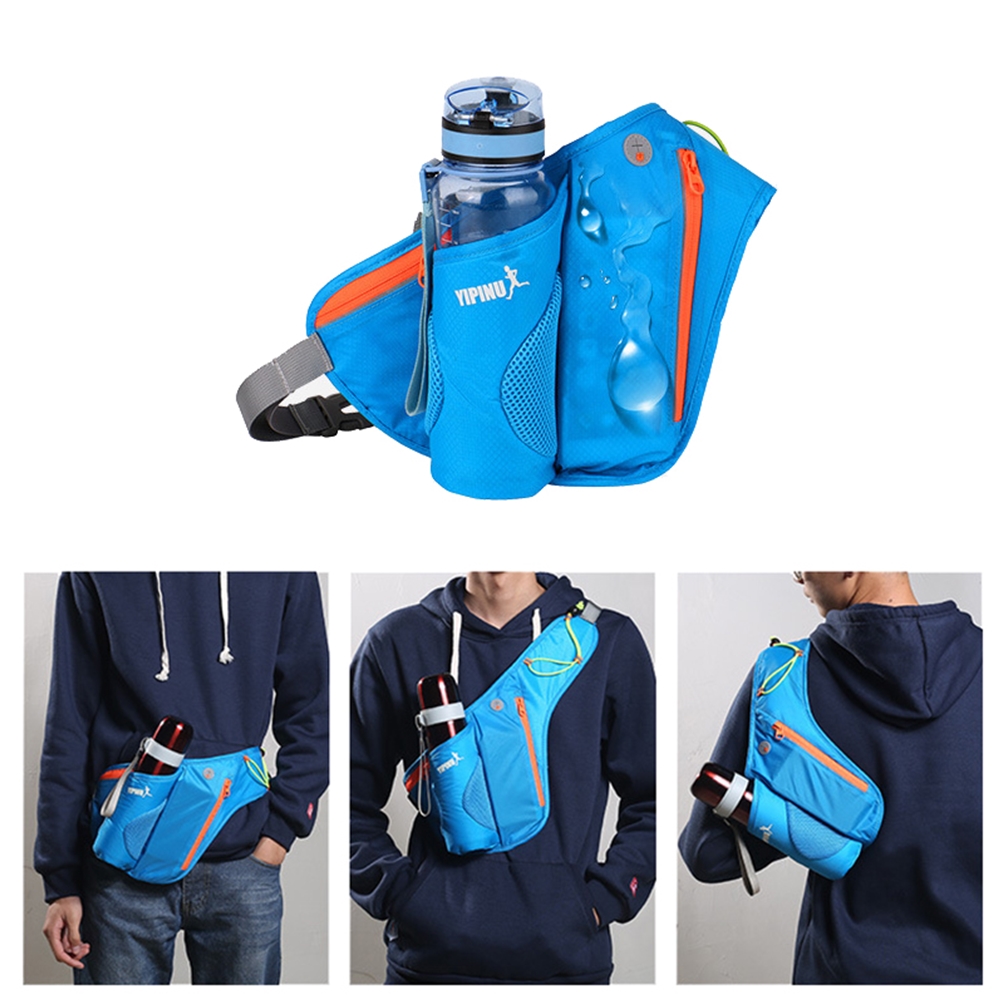 กระเป๋าคาดเอวใส่ขวดน้ำ YIPINU สำหรับวิ่ง ใส่ขวดน้ำ Aonijie ขนาด 600 ml 1 ขวด (A07)