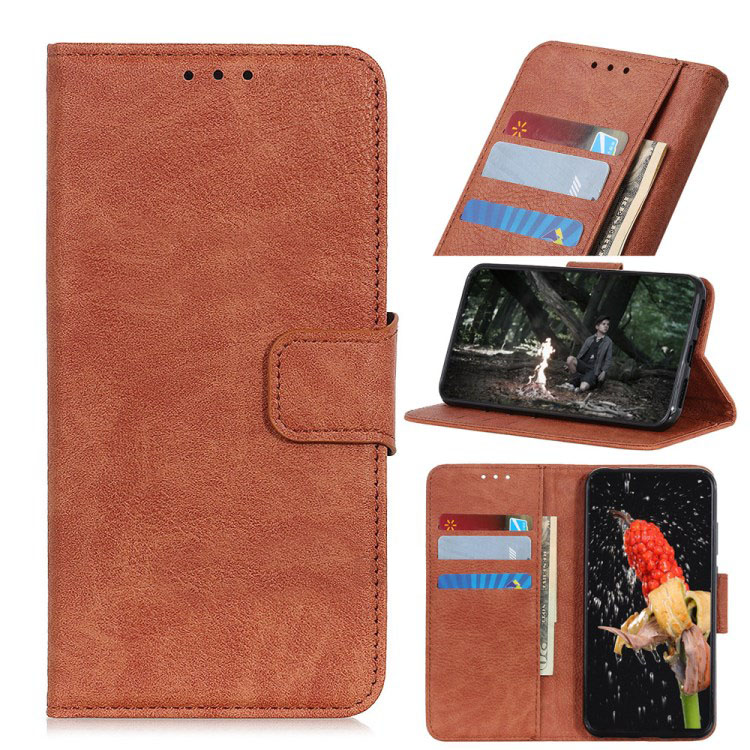 Case Samsung Galaxy A70 #เคสฝาพับหนัง PU ผิวลิ้นจี่ Litchi Skin Leather Wallet Protection