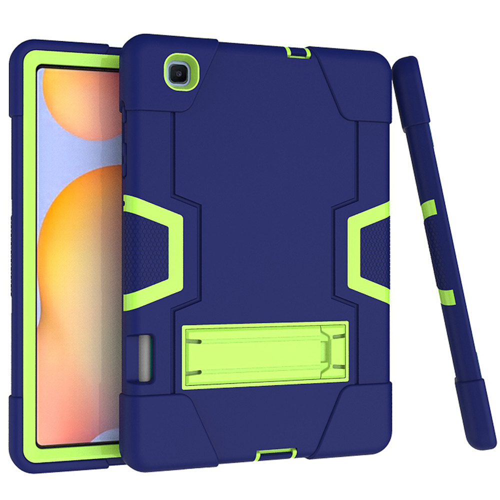 Case Samsung Galaxy Tab S6 Lite 10.4 SM-P610 SM-P615 SM-P617 #เคสฝาหลังกันกระแทก Full Protection Case 3 in 1 Bracket S-pen Slot