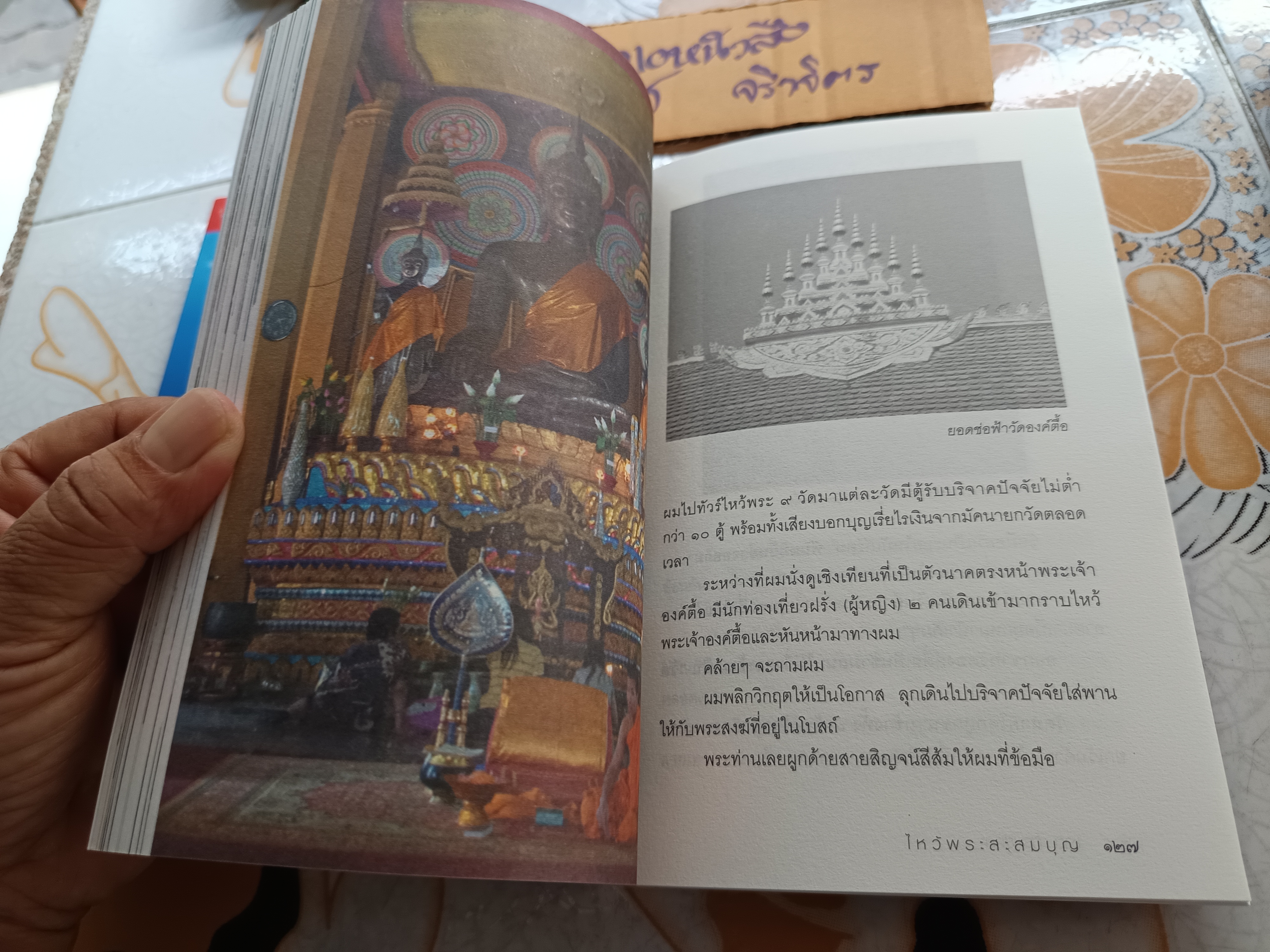 ทัวร์ไหว้พระ 9 วัด (เล่ม 1+2) อโหสิกรรม + ไหว้พระสะสมบุญ ...ความสุขง่าย ๆ ทำได้ทุกวัน โดย ชาติ ภิรมย์กุล