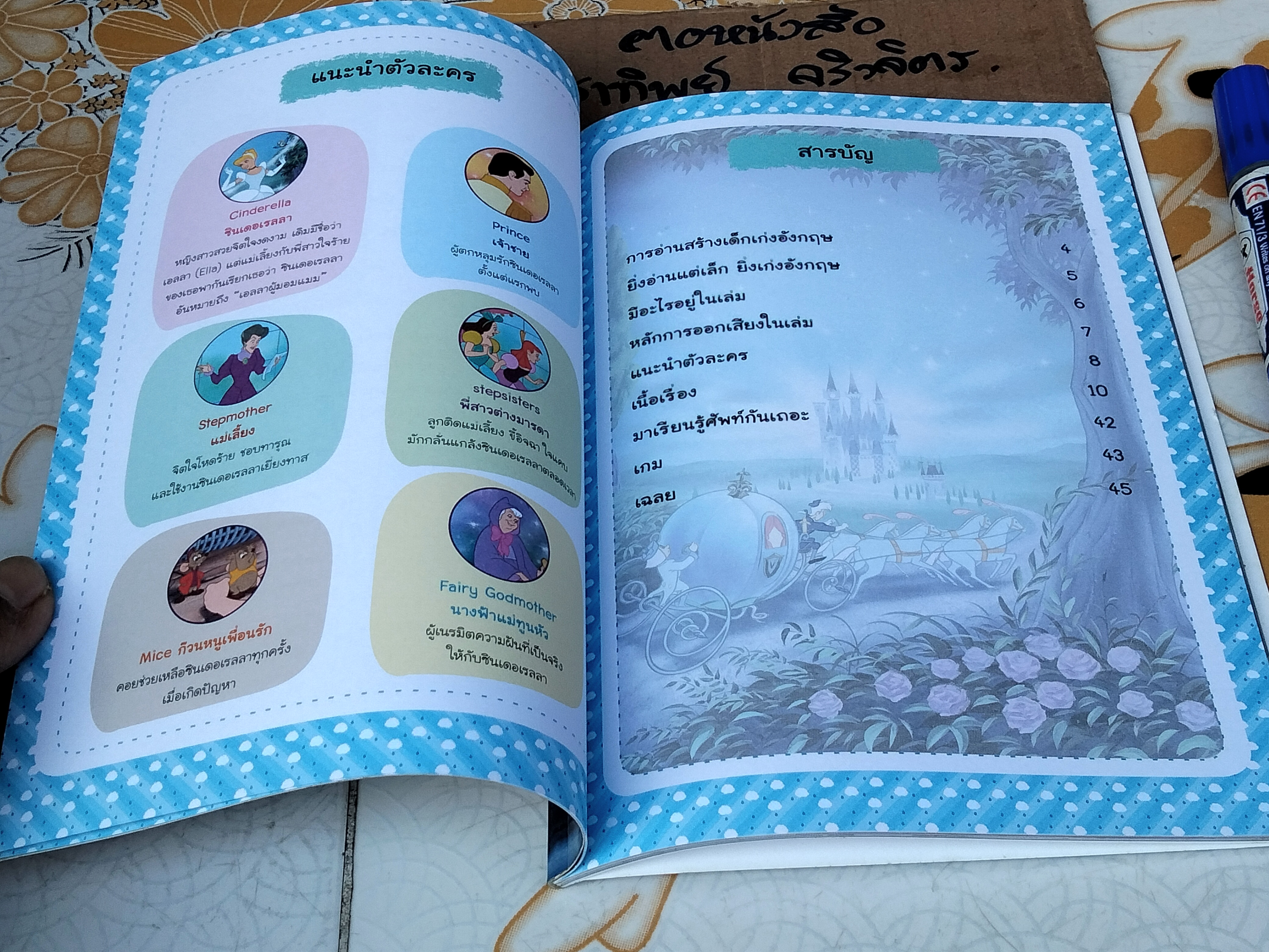 Cinderella ซินเดอเรลลา เจ้าหญิงรองเท้าแก้ว + CD (1 แผ่น) , First Readers ภาษาระดับกลาง