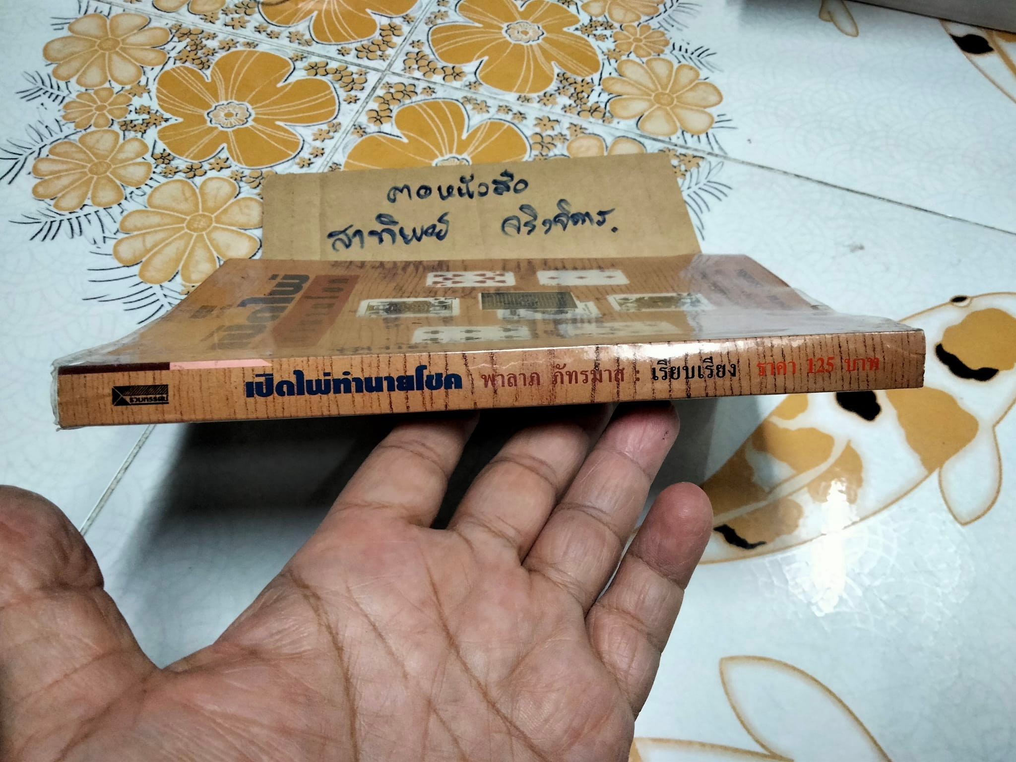 เปิดไพ่ทำนายโชค - พาลาภ ภัทรมาศ เรียบเรียง **สินค้าหมด**