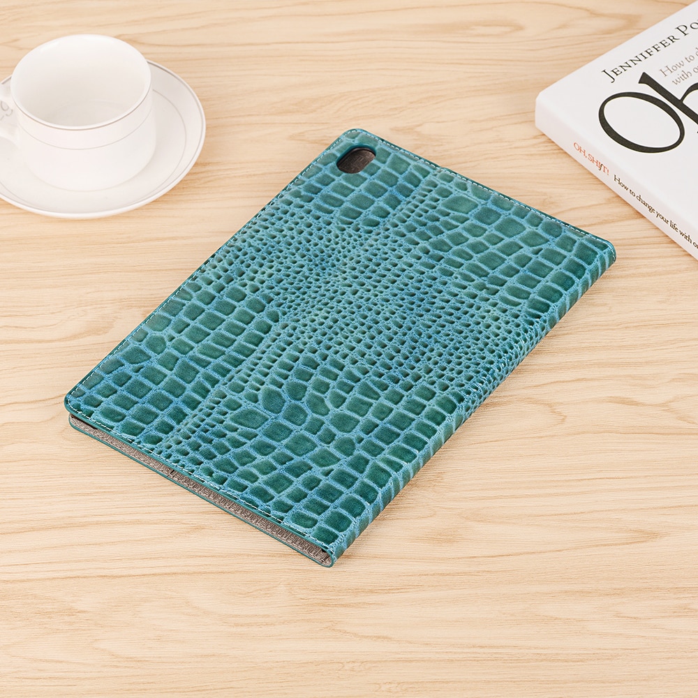Case Huawei MediaPad M6 10.8 #เคสฝาพับแบบกระเป๋าสตางค์ลายผิวหนังจระเข้ Crocodile Texture