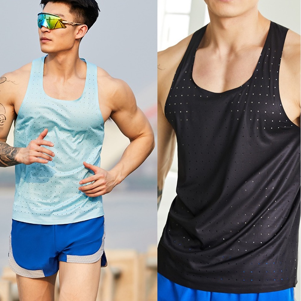 เสื้อกล้ามผู้ชาย ทรงอิลิทไร้รอยต่อ น้ำหนักเบา ใส่สบาย (S17)