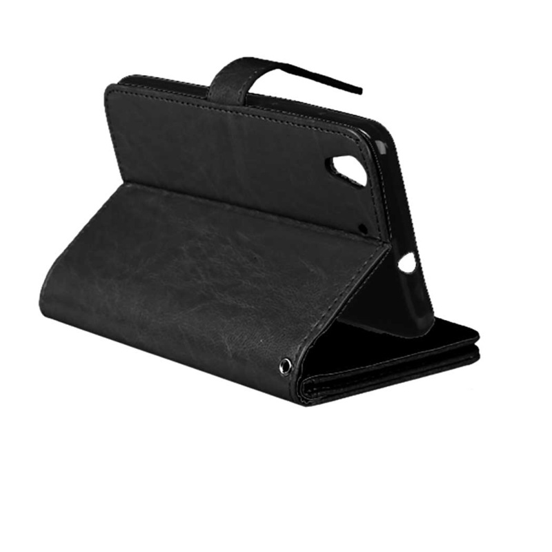 Case Huawei Y6 II Honor 5A #เคสหนังฝาพับสไตล์กระเป๋าสตางค์ 9 Card Slots Crazy Horse Wallet Leather Mobile Case