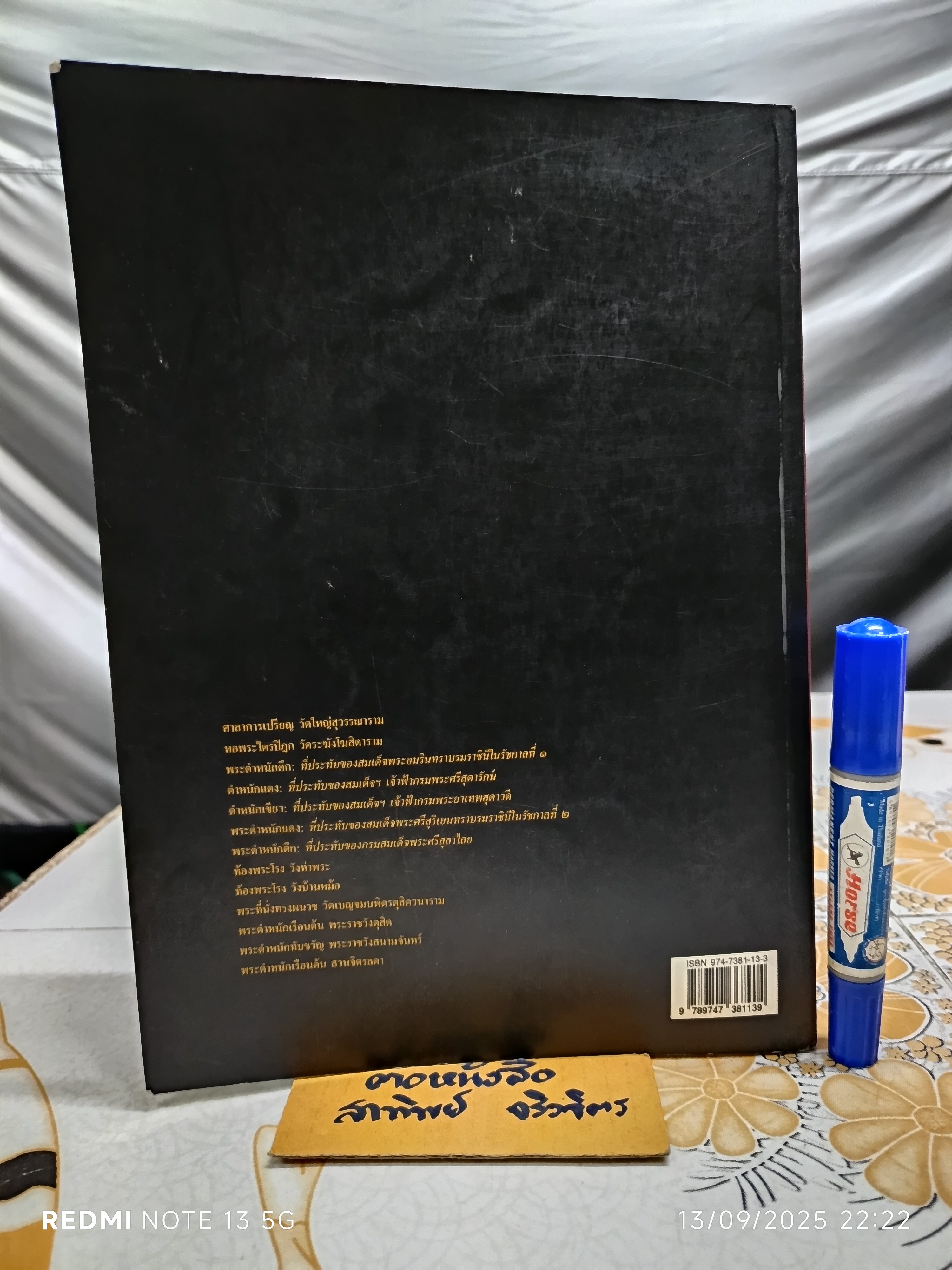 เรือนหลวง โดย ม.ร.ว.เเน่งน้อย ศักดิ์ศรี สนพ.เมืองโบราณ พิมพ์ครั้งแรก กรกฎาคม 2541 (1,000 เล่ม)