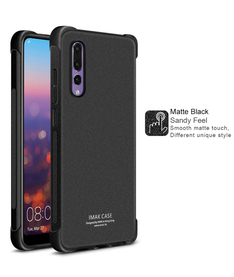 เคส Huawei P20 Pro #เคสฝาหลัง Skin Feel Anti-drop TPU Case + ฟิล์มป้องกันหน้าจอ