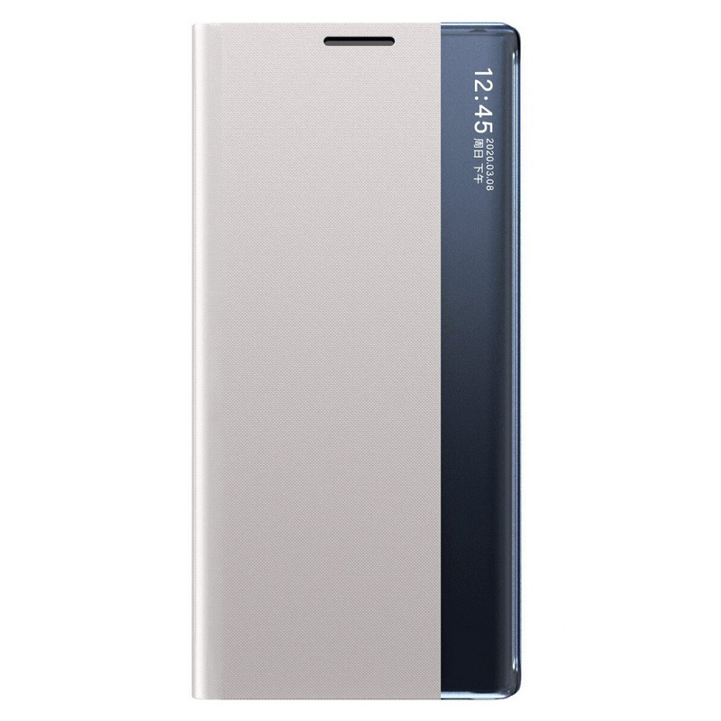 เคส Samsung Galaxy A71#เคสฝาพับเคลือบผิวหนัง PU ปิดแม่เหล็กพับวางตั้งได้ Leather Magnetic Smart Flip phone case
