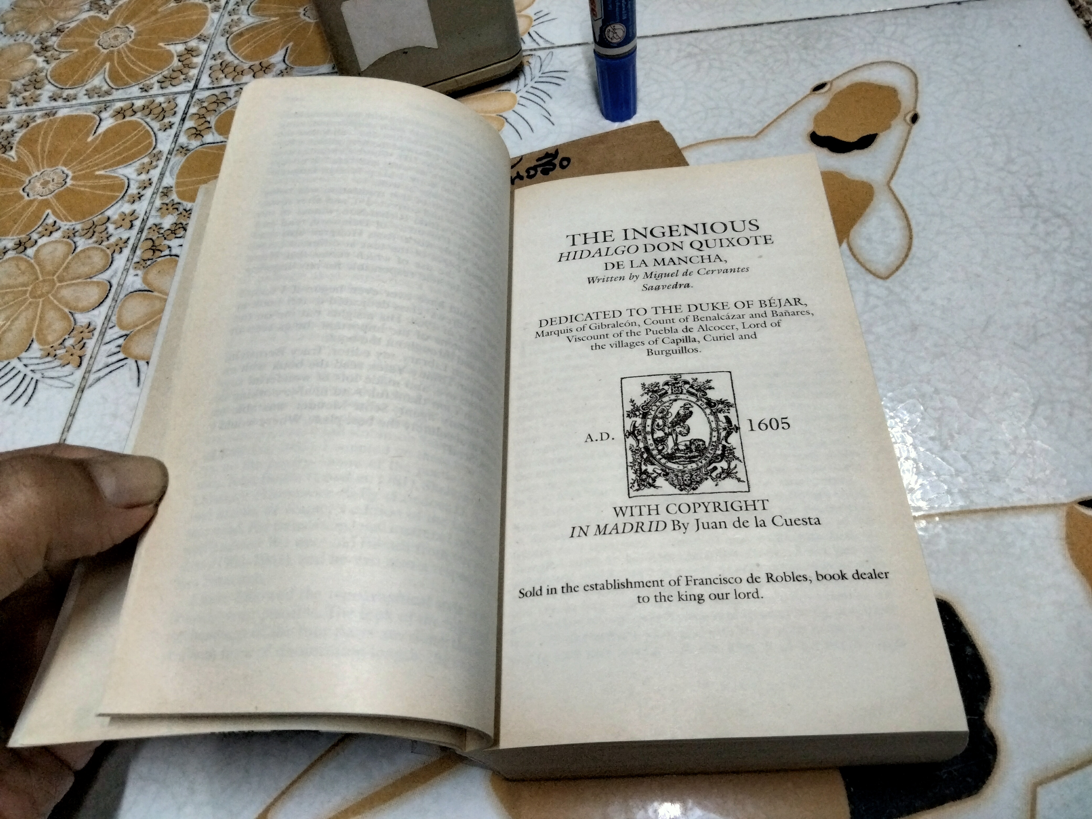 Don Quixote , Miguel de Cervantes