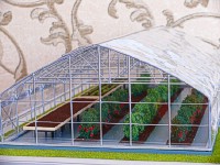 โมเดลโรงเรือน Greenhouse 30 x 35 cm.