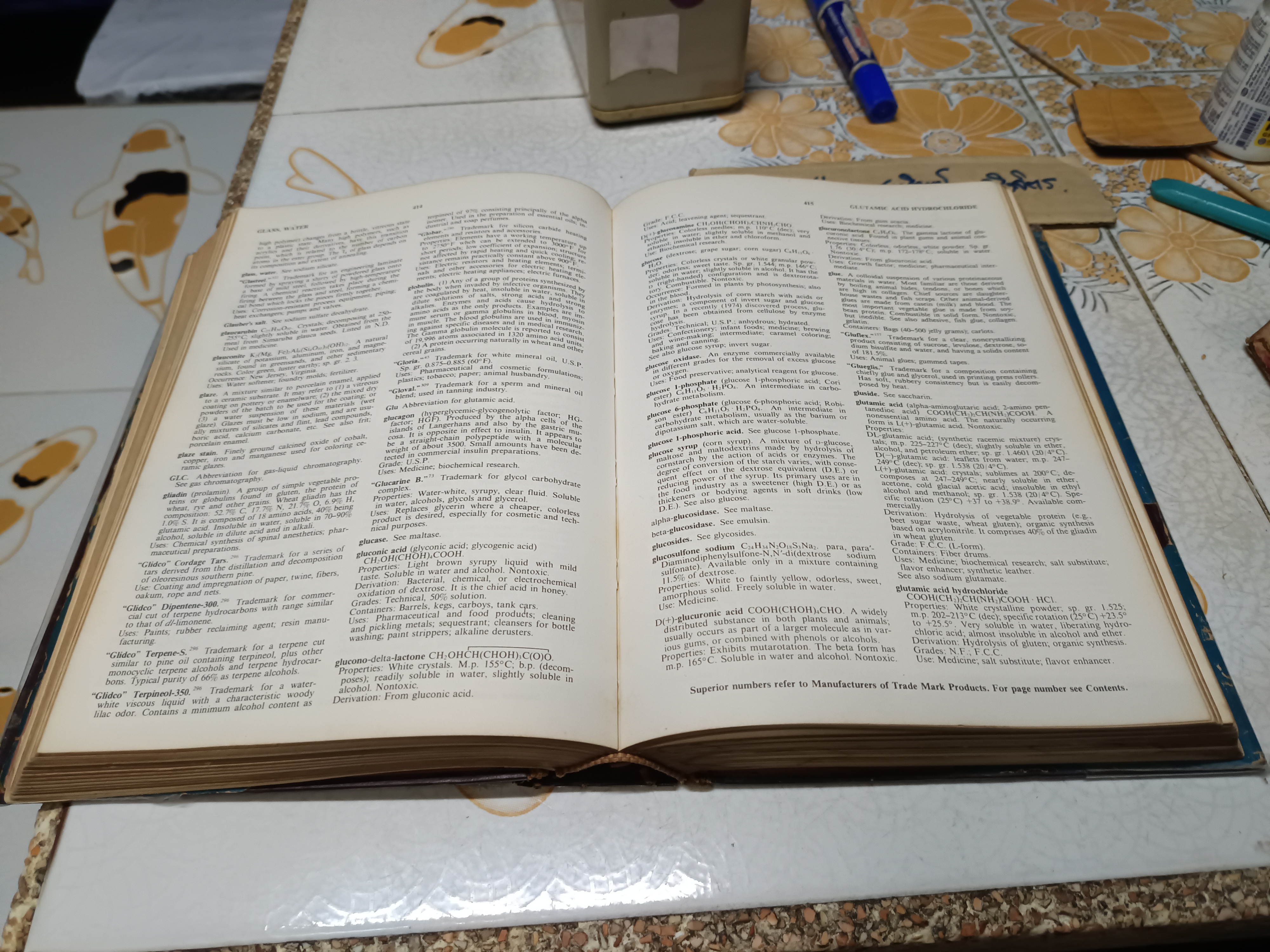 The Condensed Chemical Dictionary, Ninth Edition 1977 Hawley, Gessner G. พจนานุกรมเคมีฉบับย่อ
