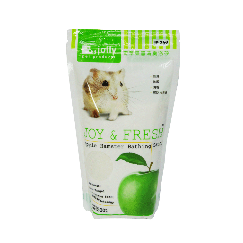 Jolly ทรายอาบน้ำ กลิ่นแอปเปิ้ล 500g