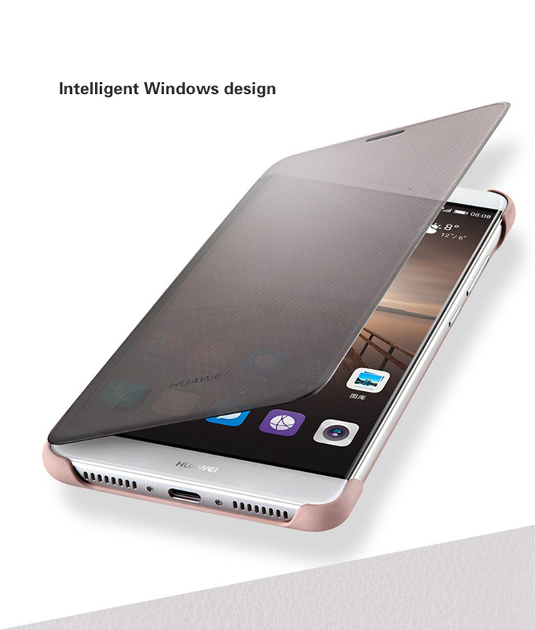 Case Huawei Mate 9 เคสฝาพับโปร่งแสง AMORUS