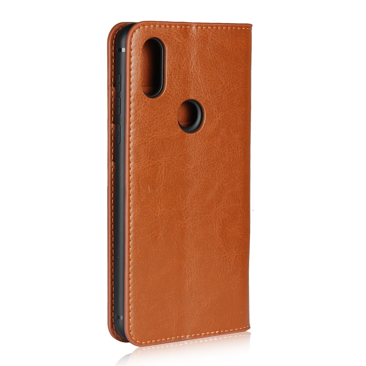 Case Xiaomi Mi Mix 3 #เคสฝาพับหนังแท้แบบกระเป๋าสตางค์คุณภาพดี Crazy Horse Genuine Leather Cover