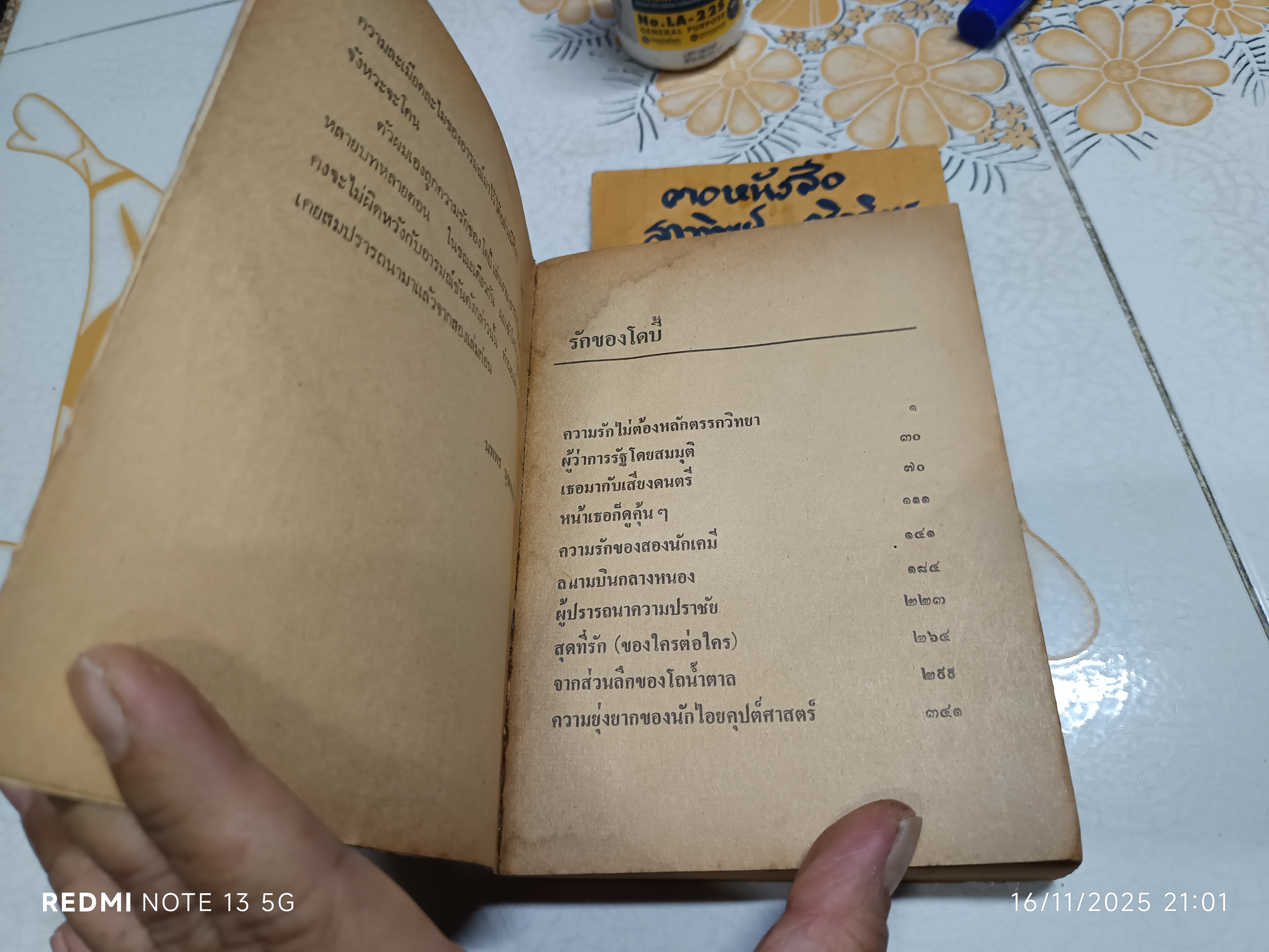 หลายรักของโดบี้ (THE MANY LOVES OF DOBIE GILLIS) ของ MAX SHULMAN แปลโดย เทศภักดิ์ นิยมเหตุ