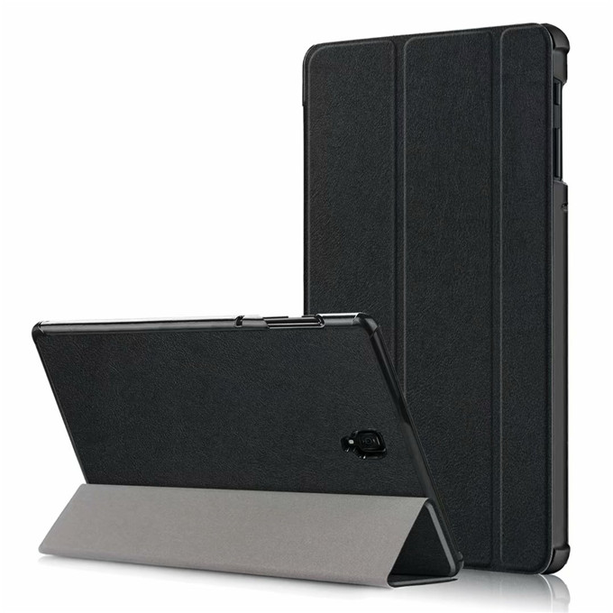 Case Samsung Galaxy Tab S4 10.5 (SM-T380 / T835 / T837) #เคสฝาพับแบบ 3 พับ PU Leather Tri-fold Stand
