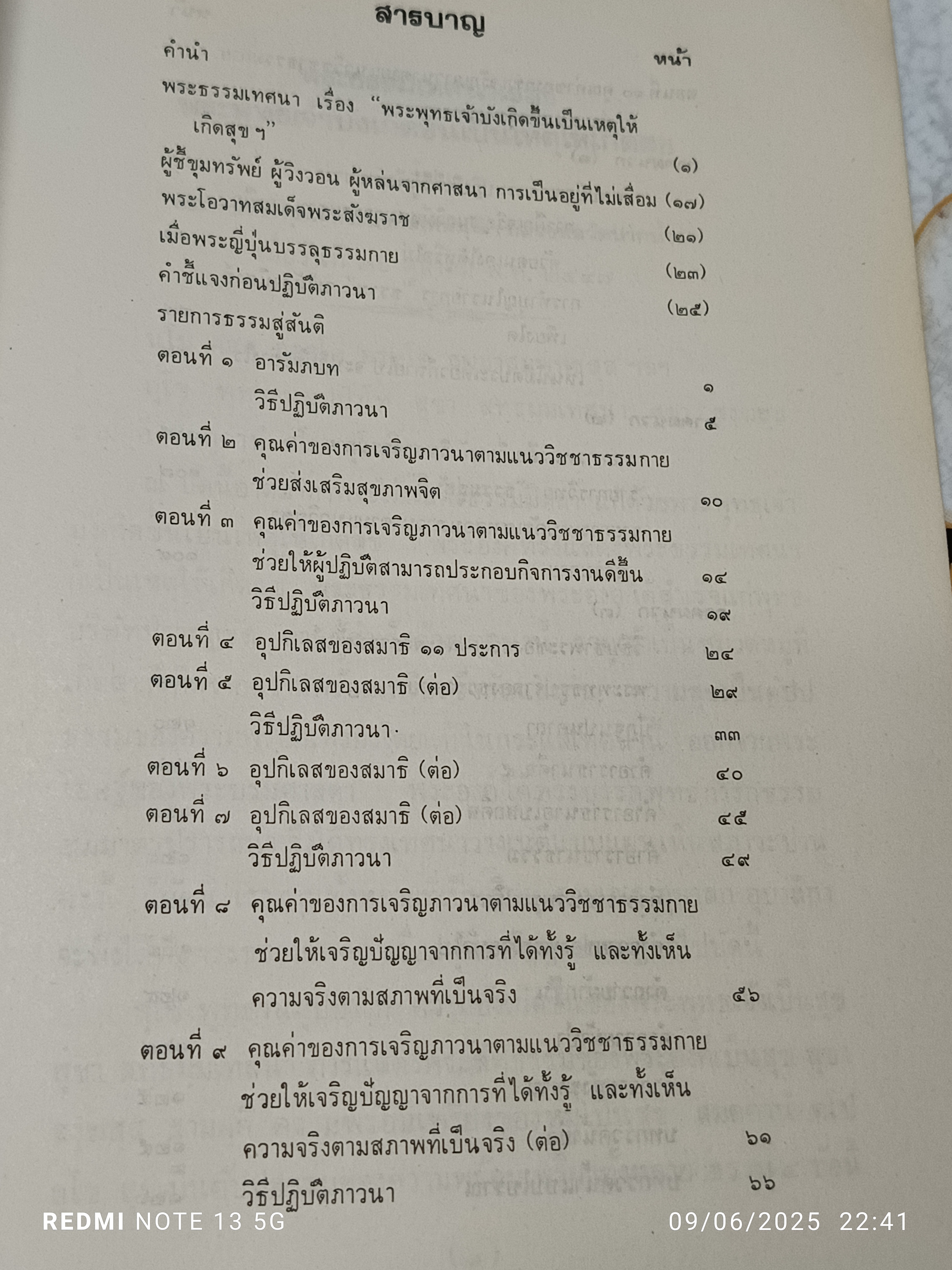 ธรรมสู่สันติ (เล่ม 1-2) จากรายการวิทยุ "ธรรมสู่สันติ" ครั้งที่ 1-23 ประมาณปีพ.ศ 2520-2521 **สินค้าหมด**