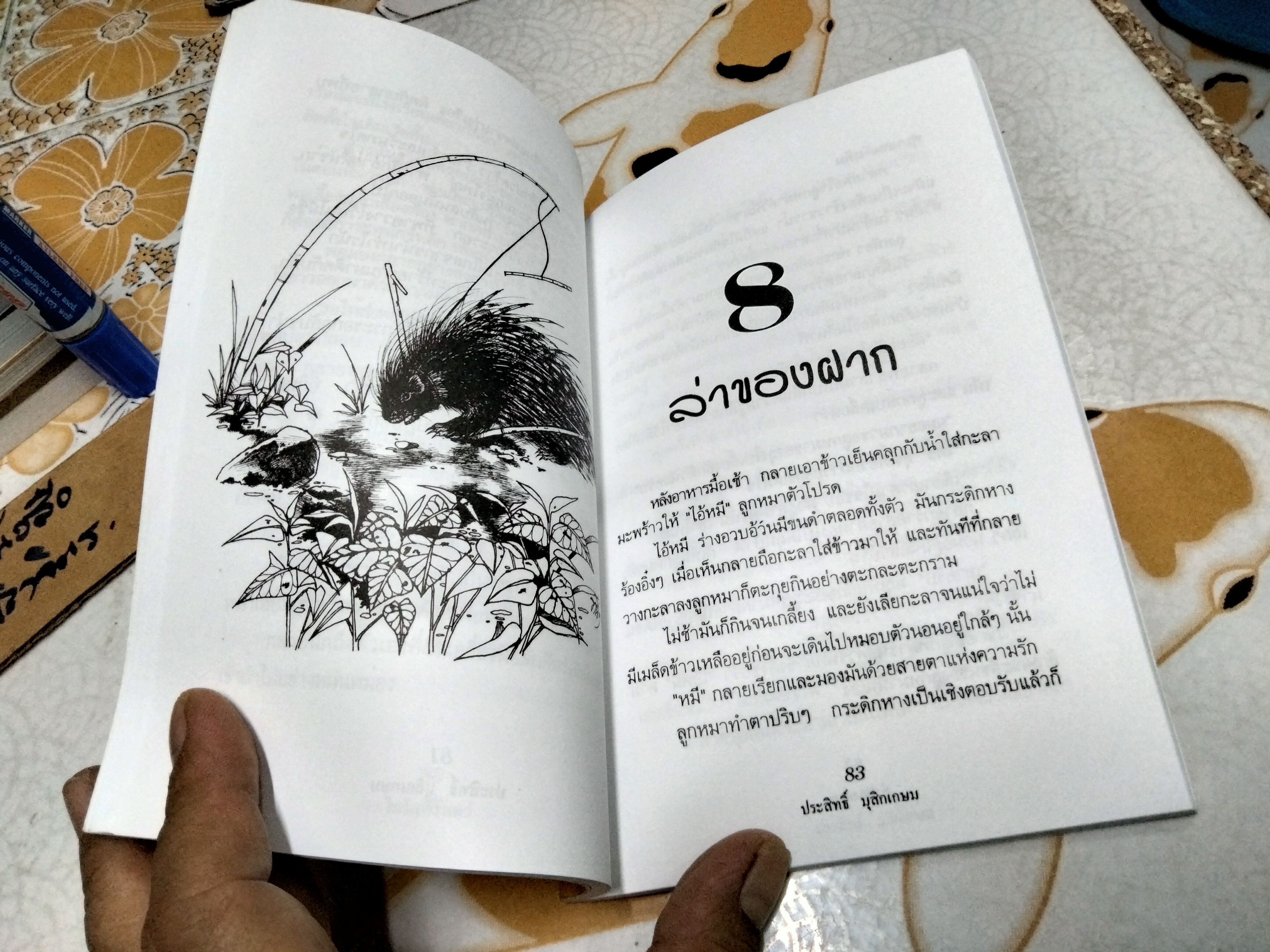 ชีวิตบ้านป่า โดย ประสิทธิ์ มุสิกเกษม - ธานี ชินชูศักดิ์ วาดภาพ **สินค้าหมด**