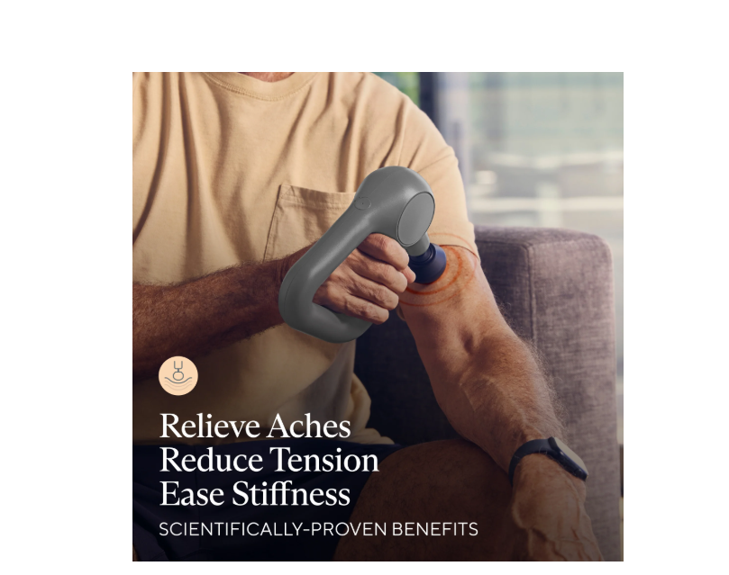 Theragun® Relief Device Handheld Percussion Massage Therapy for Every Day เครื่องนวด แบบพกพา