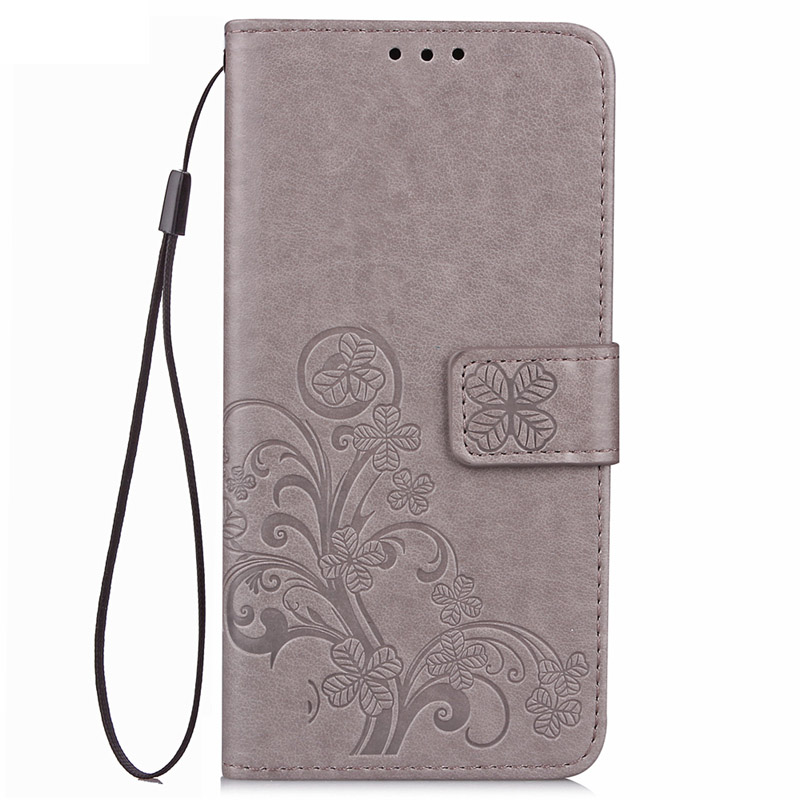 Case Huawei P20 Pro #เคสฝาพับมีช่องใส่บัตร HAT PRINCE Imprinted Clover Leather Wallet