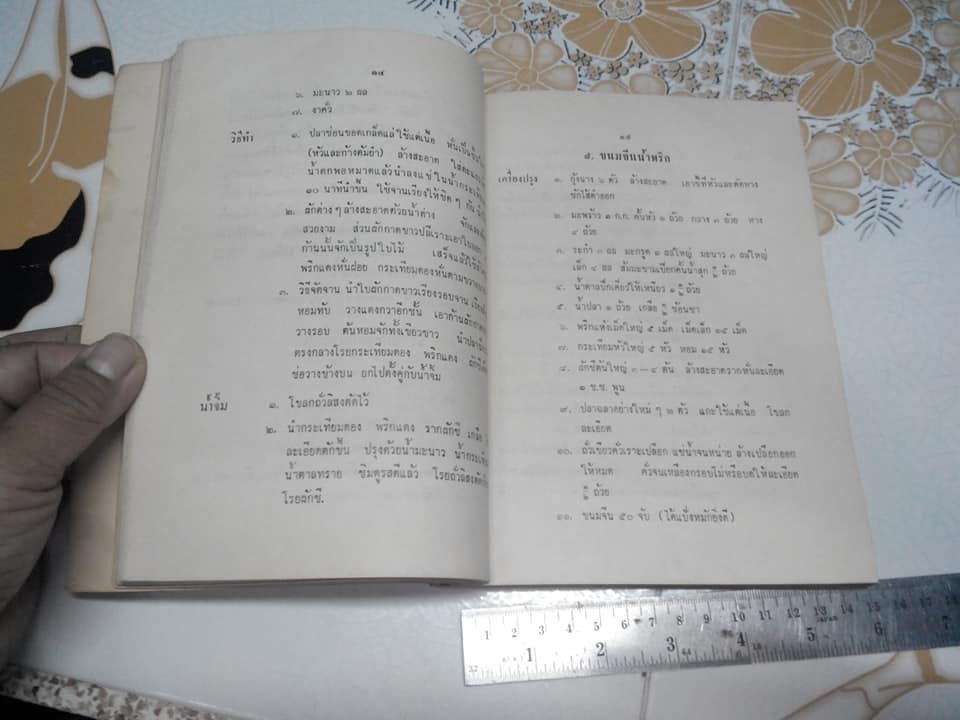 ตำราอาหาร ไทย จีน ฝรั่ง โดย ประจงจิตต์ กุลตัณฑ์ (อนุสรณ์ นางวรรณะ เกษสกุล) ** จองแล้ว ***