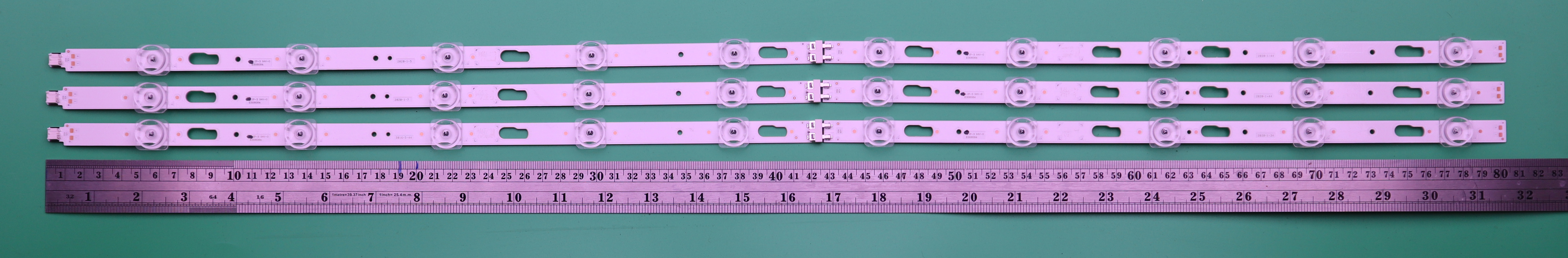 LED BACKLIGHT SAMSUNG UA43TU7000 UA43TU7700 UA43TU8000 UA43TU8100 ORIGINAL 5 + 5 X 3