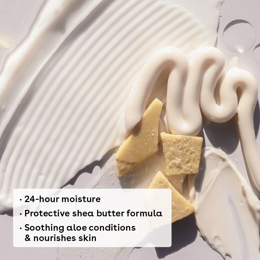 EOS® Shea Better 24H Moisture Shave Cream for Women, 207 mL ครีมโกนขน สำหรับผู้หญิง กลิ่นราสเบอร์รี่ทับทิม