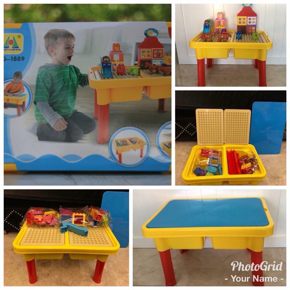 ชุดโต๊ะตัวต่อ 2 in 1