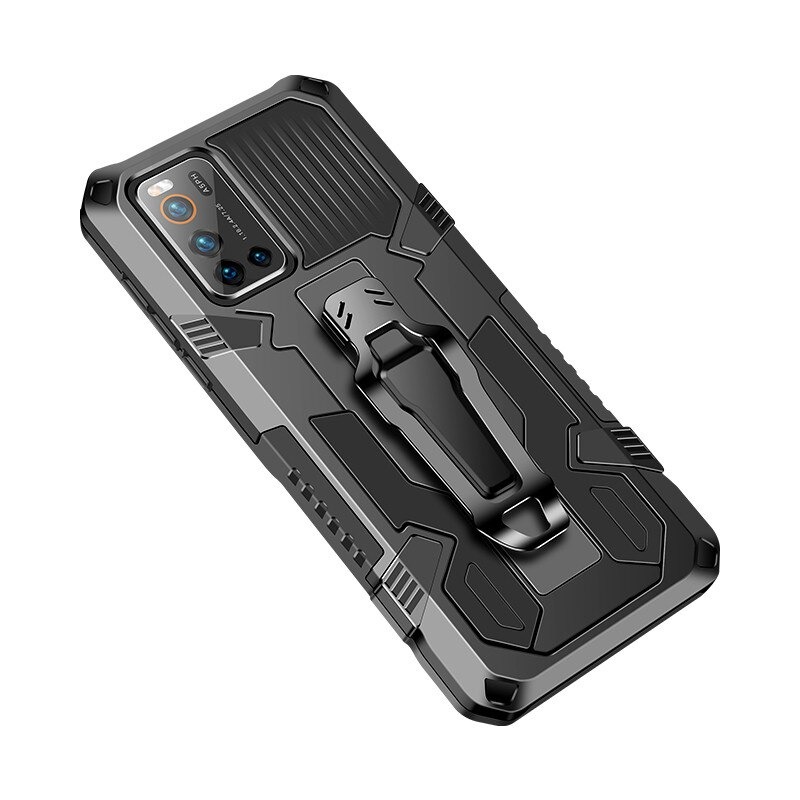 Case Vivo V19 #เคสฝาหลังกันกระแทกมีคลิบหนีบ ไฮบริด พลาสติก+TPU Heavy Duty Rugged Hybrid