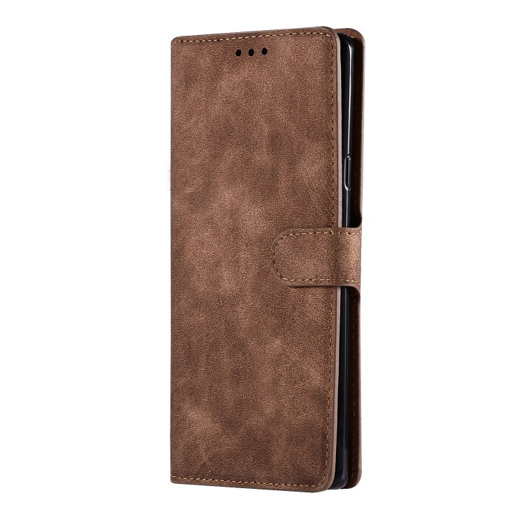 Case Samsung Galaxy Note 9 N960 #เคสฝาพับหนัง PU แบบย้อนยุคคุณภาพดีสไตล์กระเป๋าสตางค์