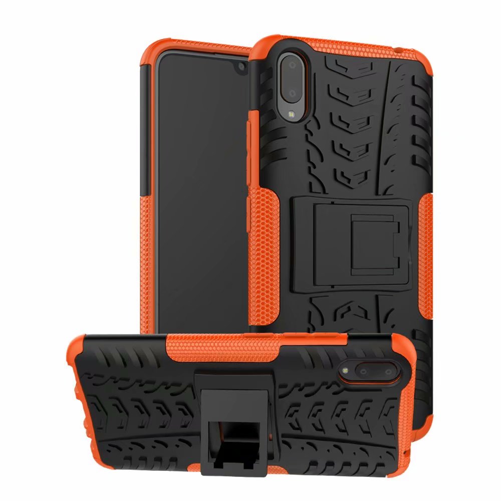 เคส vivo V11 / V11 Pro #เคสฝาหลังกันลื่น Cool Tyre Pattern Kickstand (PC + TPU)